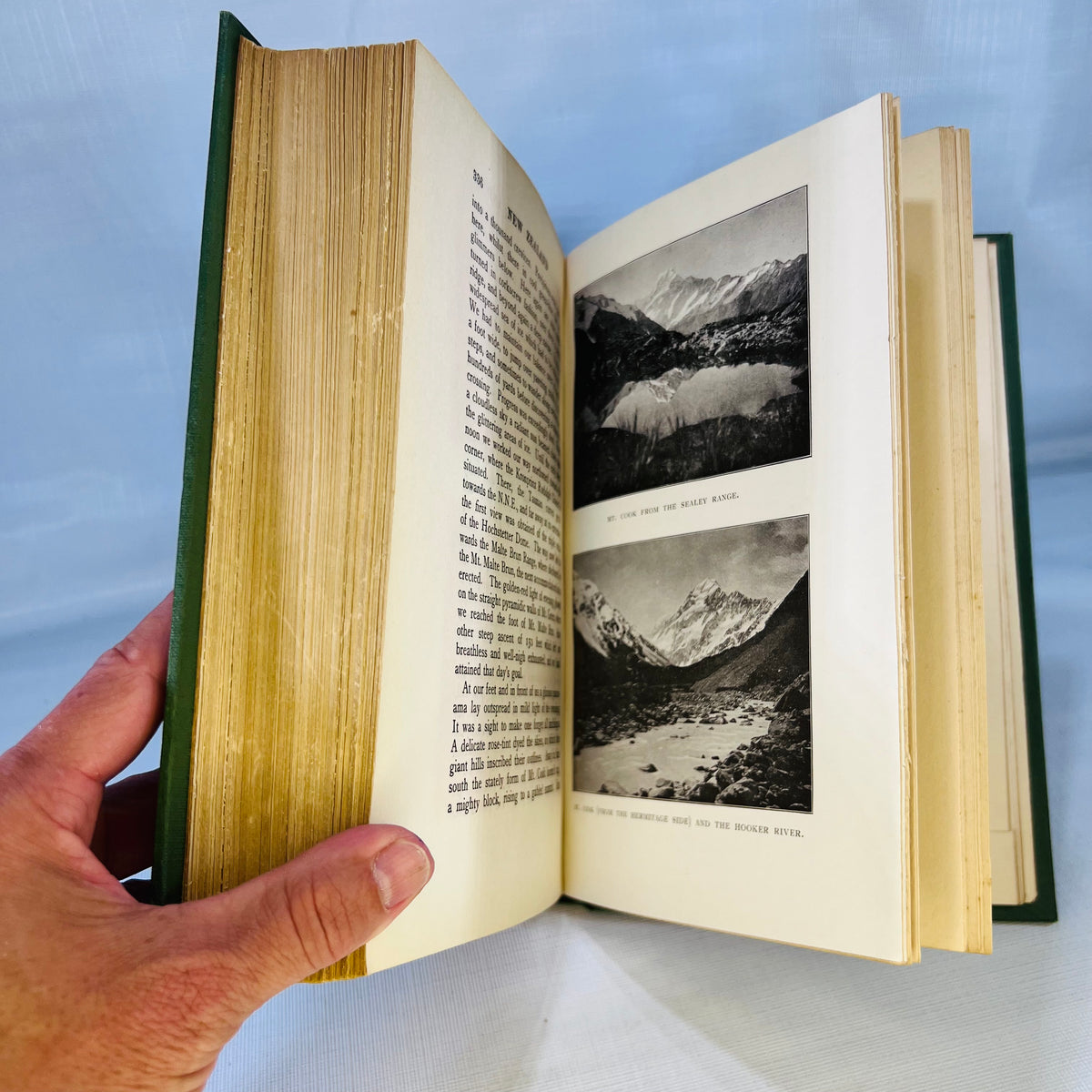 New Zealand the Country and the People by Max Herz 1912 with eighty-one Illustrations and a Map Duffield & Co