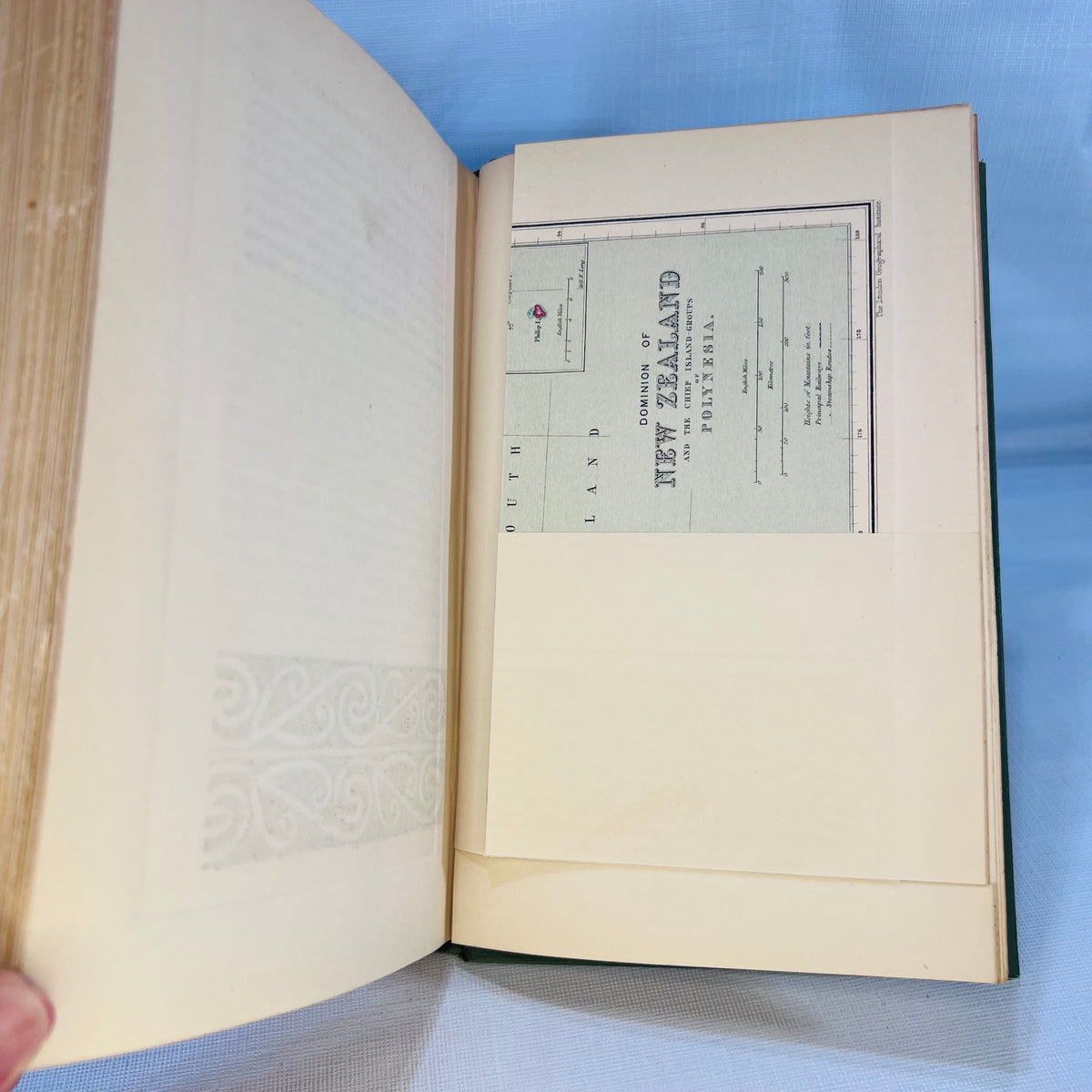 New Zealand the Country and the People by Max Herz 1912 with eighty-one Illustrations and a Map Duffield & Co