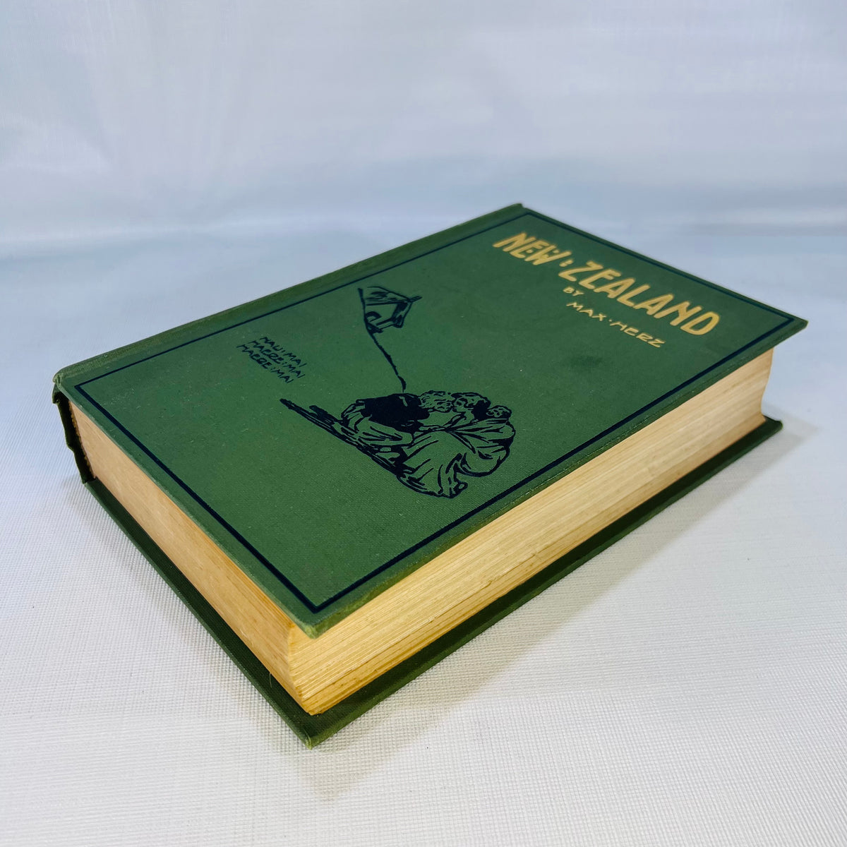 New Zealand the Country and the People by Max Herz 1912 with eighty-one Illustrations and a Map Duffield & Co