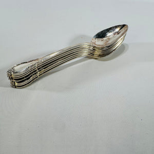 Set of 7 Vintage 1847 Rogers Bros Remembrance Teaspoons – Silverplate, 1948