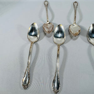 Set of 7 Vintage 1847 Rogers Bros Remembrance Teaspoons – Silverplate, 1948