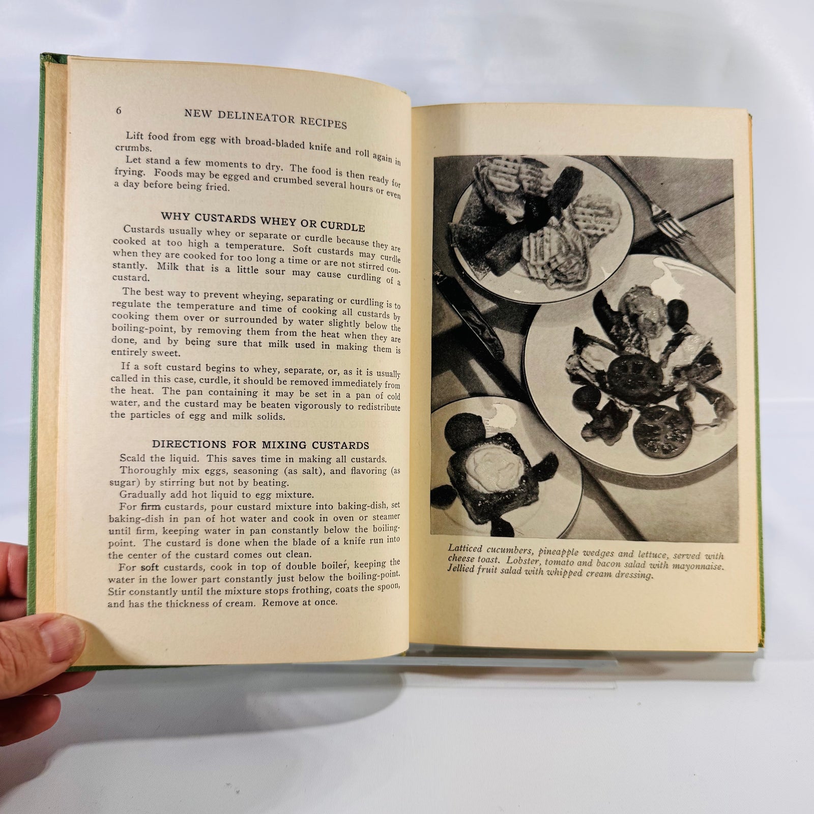 New Delineator Recipes by Ann Batchelder (1939) – Vintage Hardcover Cookbook