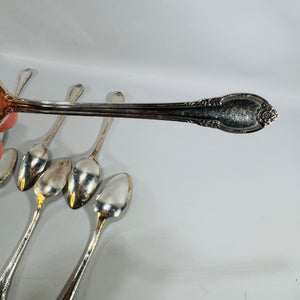 Set of 7 Vintage 1847 Rogers Bros Remembrance Teaspoons – Silverplate, 1948