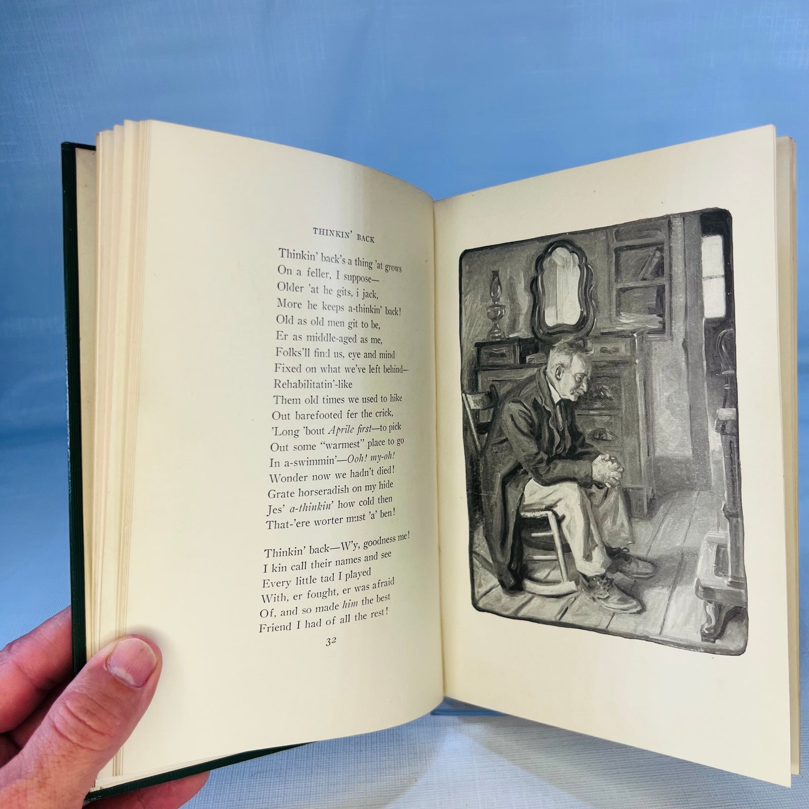 Song of Summer 1910 & Songs of Home 1908 by James Whitcomb Riley with pictures by Will Vawter The Bobbs-Merrill Company