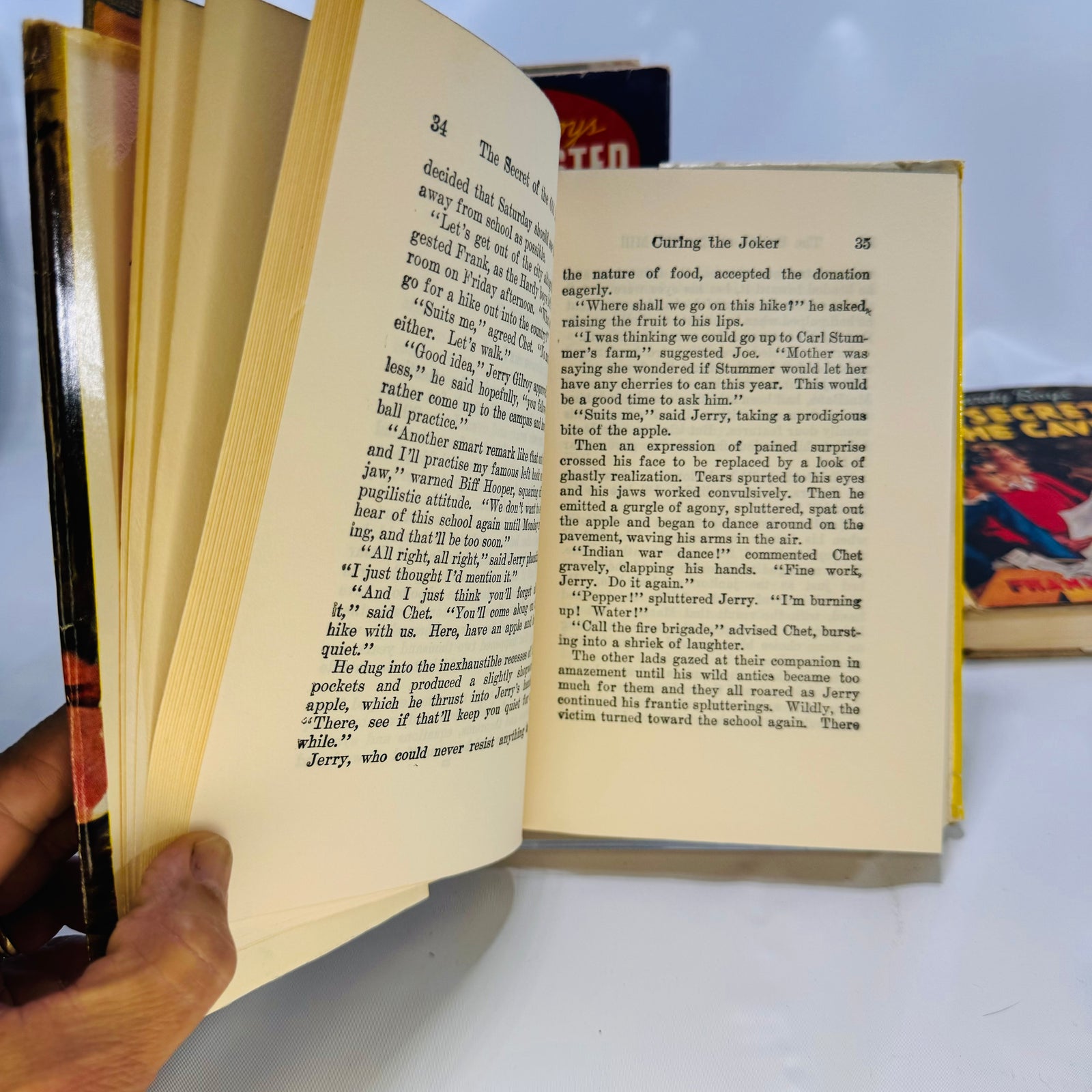 The Hardy Boys The Secret of the Old Mill 1927 The Secret of the Caves 1929 The Twisted Claw 1939 by F.W. Dixon Grosset and Dunlap