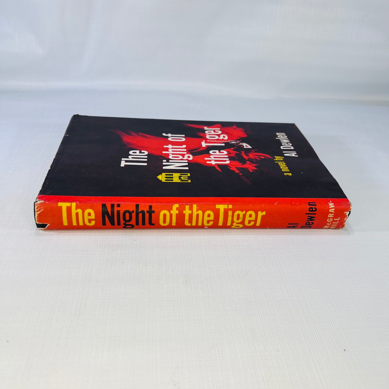 The Night of the Tiger a novel by Al Dewlen 1956 McGraw-Hill Book Company