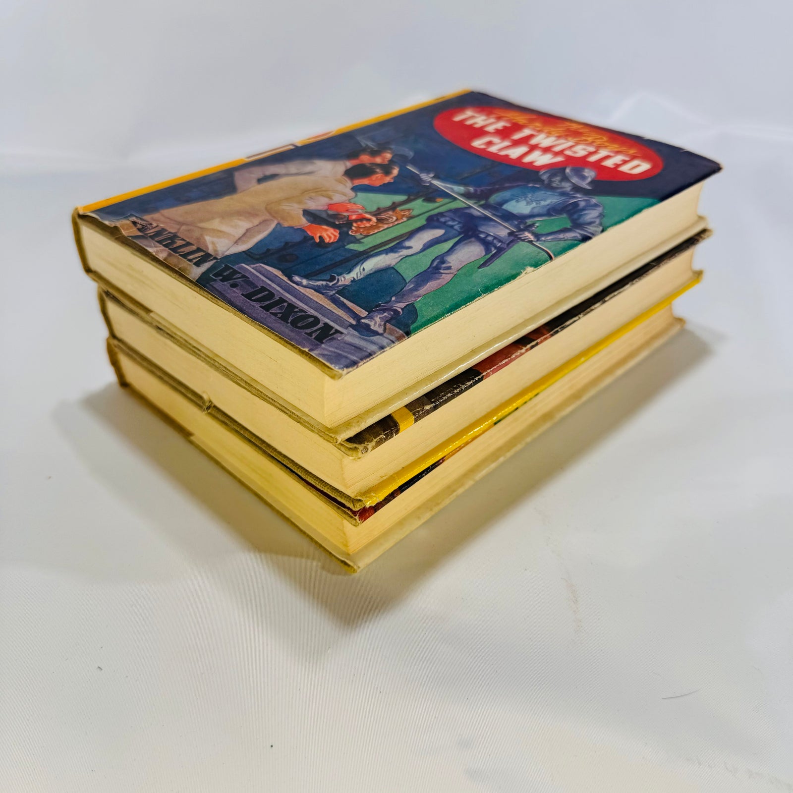 The Hardy Boys The Secret of the Old Mill 1927 The Secret of the Caves 1929 The Twisted Claw 1939 by F.W. Dixon Grosset and Dunlap