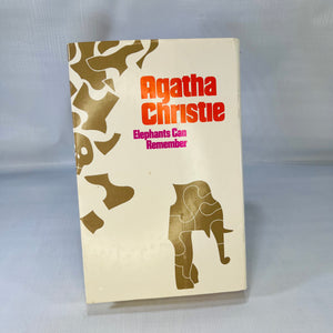 Agatha Christie Elephants Can Remember 1972 Dodd Mead & Company