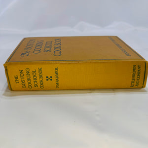 The Boston Cooking School Cook Book by Fannie Merritt Farmer 1933 Little Brown & Company