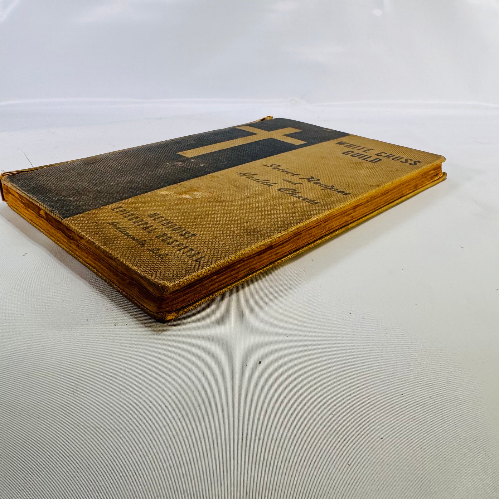White Cross Guild Select Recipes and Health Charts (1937) – Vintage Cookbook & Guide