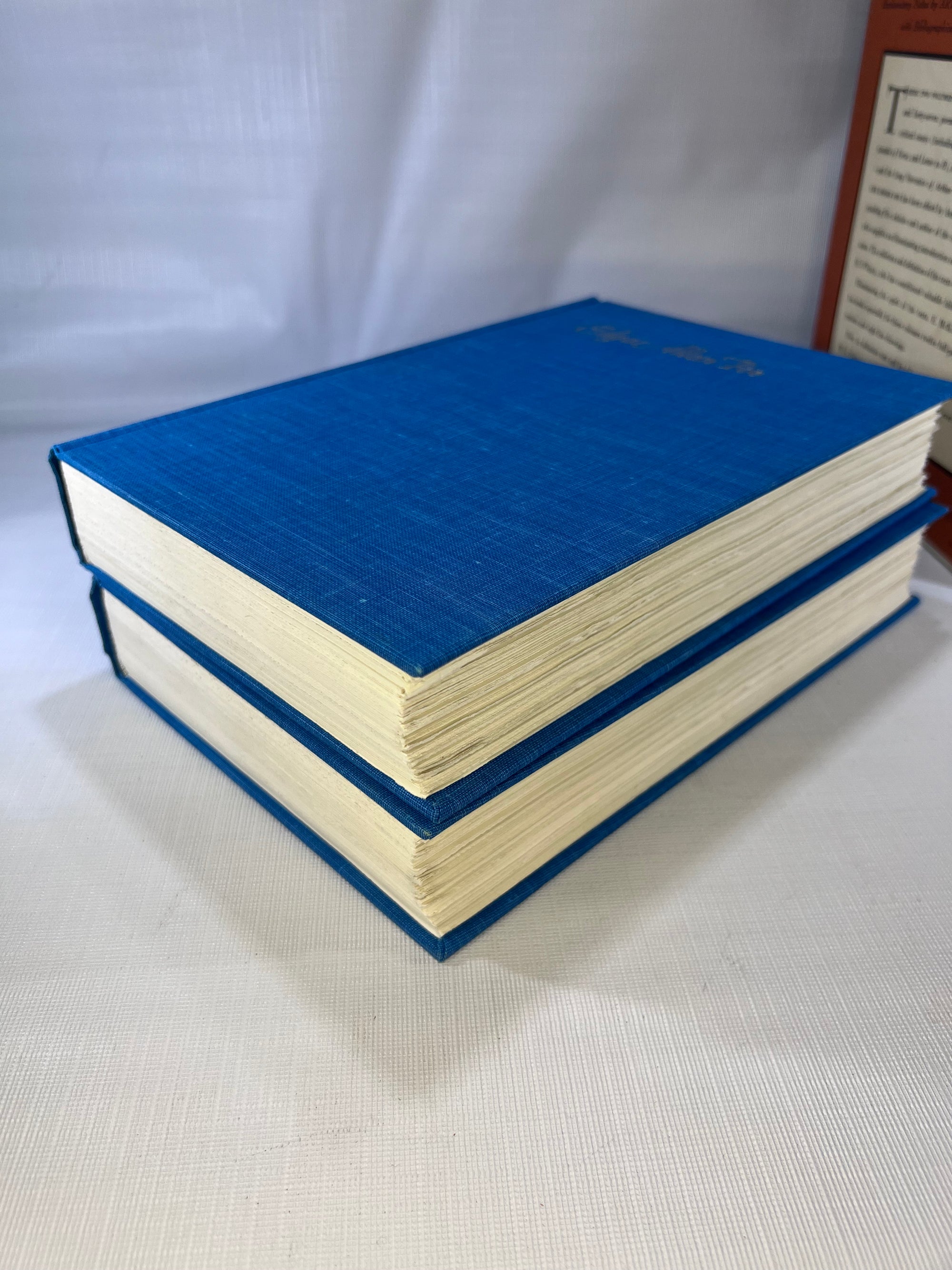 The Complete Poems and Stories of Edgar Allan Poe with Selections from His Critical Writings Two Volume Set Illustrated by E. McKinght Kauffer 1976  Box Set Alfred A. Knopf