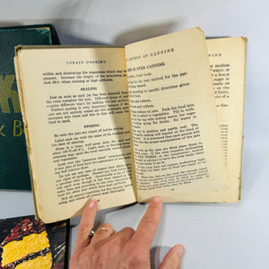 Three Vintage Cookbook Bundle — VIKO | Lorain | Nestlé | Corporate Test Kitchen Recipes | 1920s–1960s | Practical Cooking