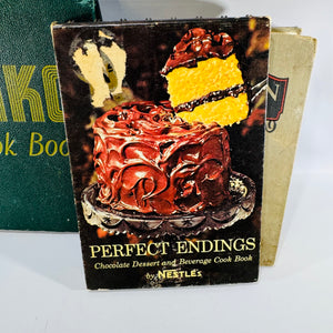 Three Vintage Cookbook Bundle — VIKO | Lorain | Nestlé | Corporate Test Kitchen Recipes | 1920s–1960s | Practical Cooking