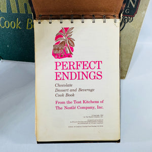 Three Vintage Cookbook Bundle — VIKO | Lorain | Nestlé | Corporate Test Kitchen Recipes | 1920s–1960s | Practical Cooking