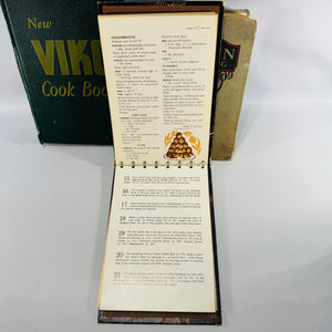 Three Vintage Cookbook Bundle — VIKO | Lorain | Nestlé | Corporate Test Kitchen Recipes | 1920s–1960s | Practical Cooking