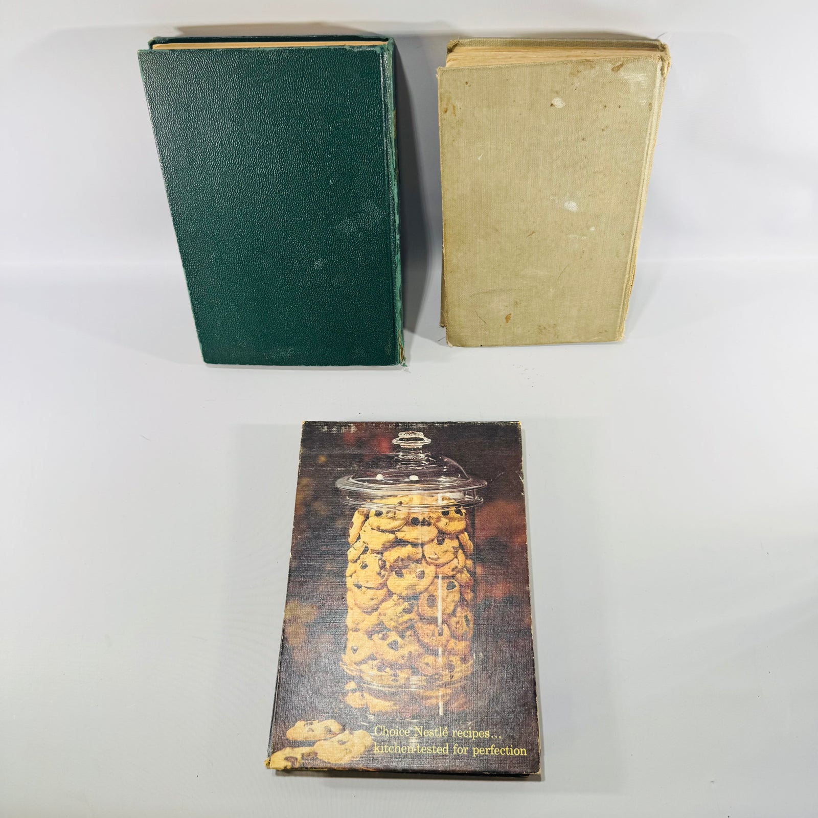 Three Vintage Cookbook Bundle — VIKO | Lorain | Nestlé | Corporate Test Kitchen Recipes | 1920s–1960s | Practical Cooking