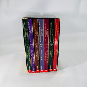 The Chronicles of Narnia 7-Book Box Set (1986–1995) — C. S. Lewis | Pauline Baynes Illustrations, Fantasy Classic
