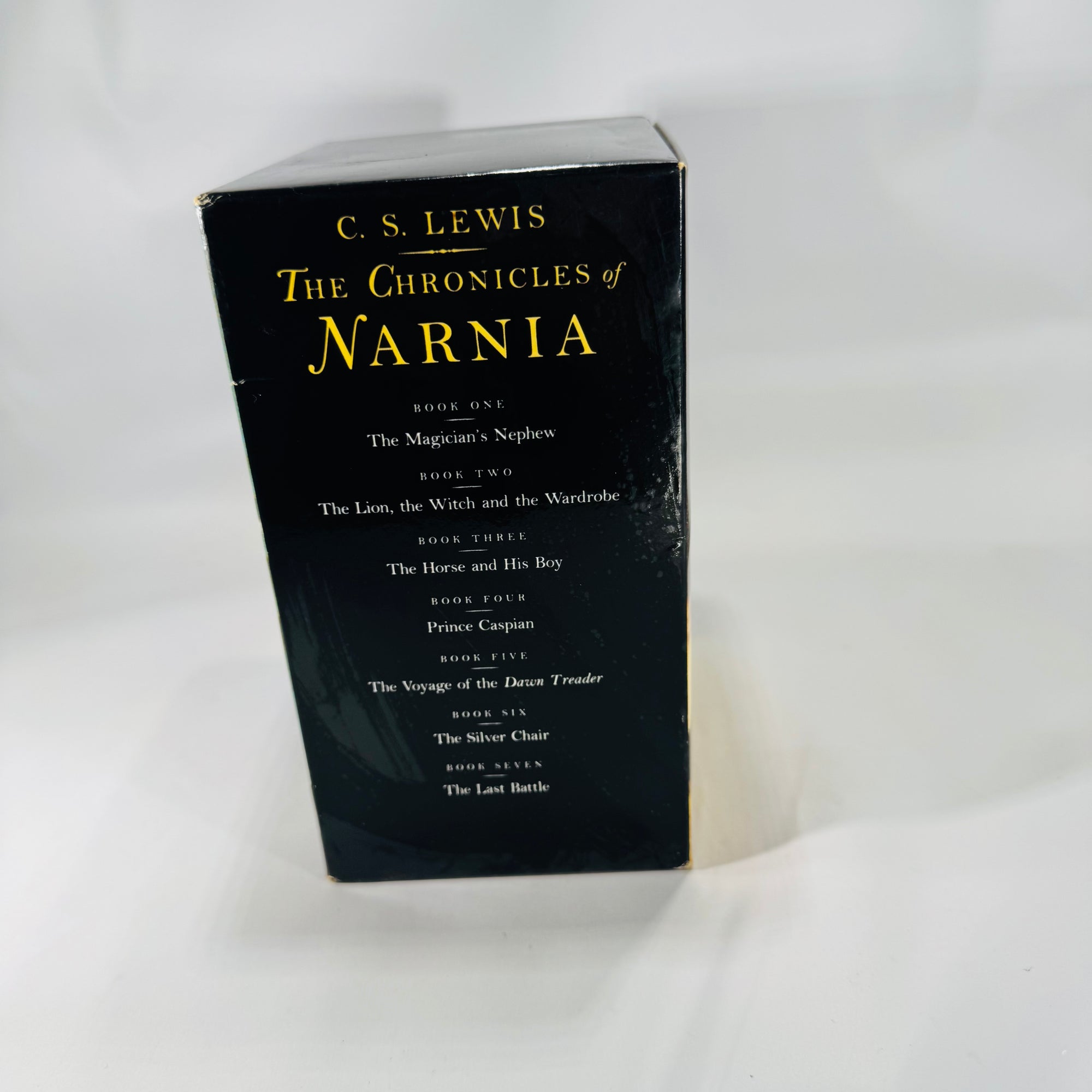 The Chronicles of Narnia 7-Book Box Set (1986–1995) — C. S. Lewis | Pauline Baynes Illustrations, Fantasy Classic