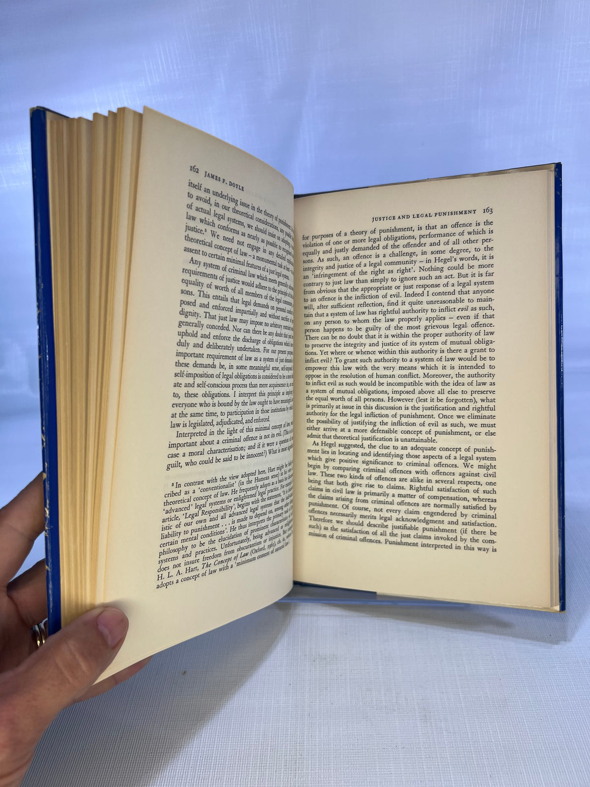 The Philosophy of Punishment a Collection of Papers edited by H.B. Action 1969 Macmillan St. Martin Press,