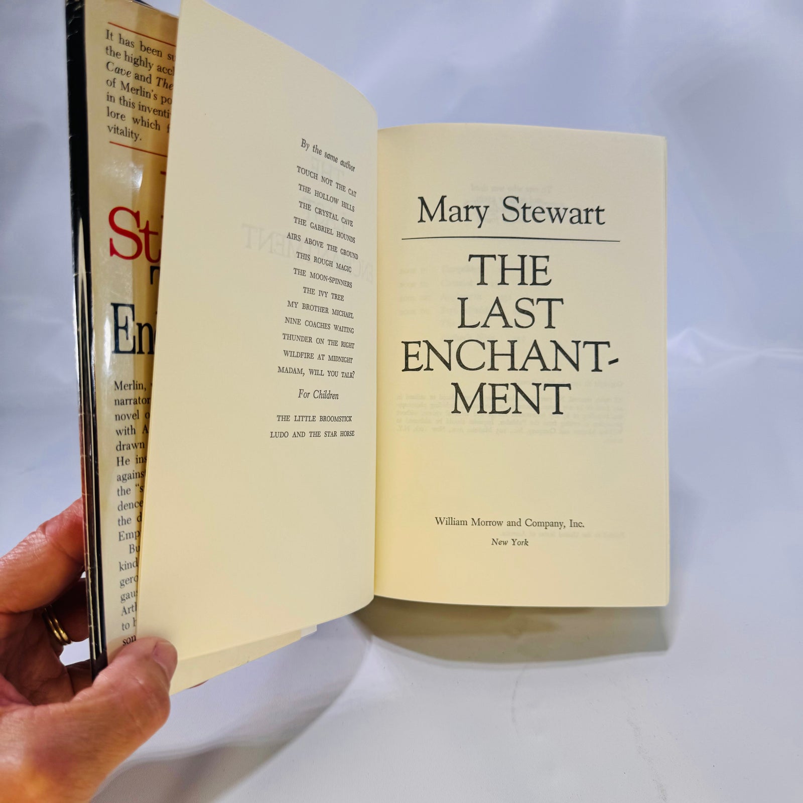 The Last Enchantment by Mary Stewart 1979 William Morrow and Company