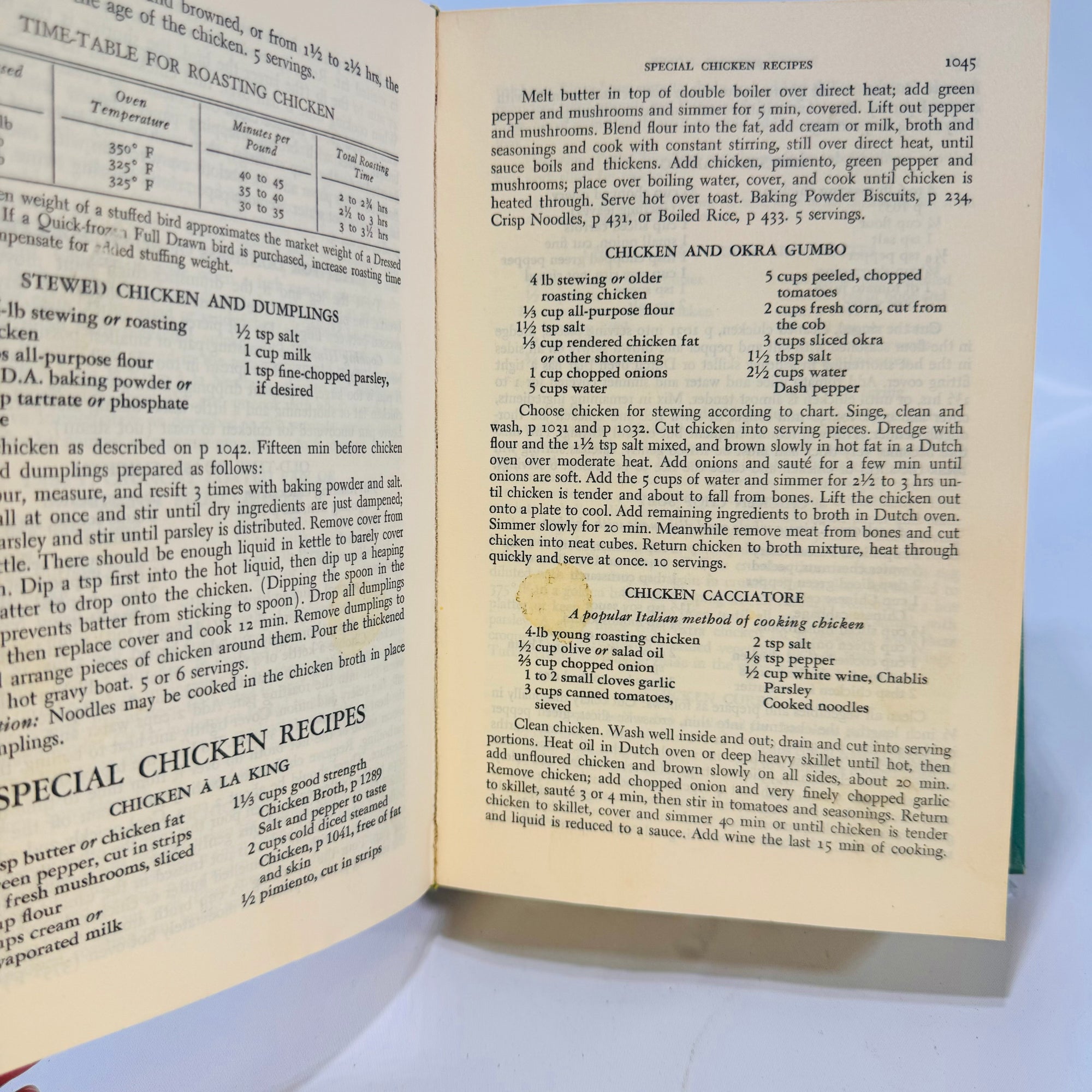 Meta Given's Modern Encyclopedia of Cooking Volume Two 1956 J. G. Ferguson and Associates