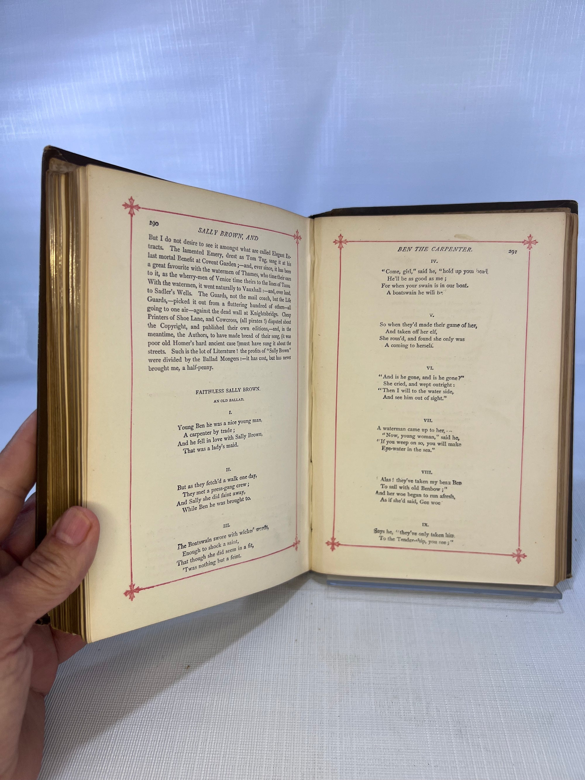 The Poetical Works of Thomas Hood edited with a Critical Memoir, William Micheal Rossetti with Illustrations Ward, Lock and Co,