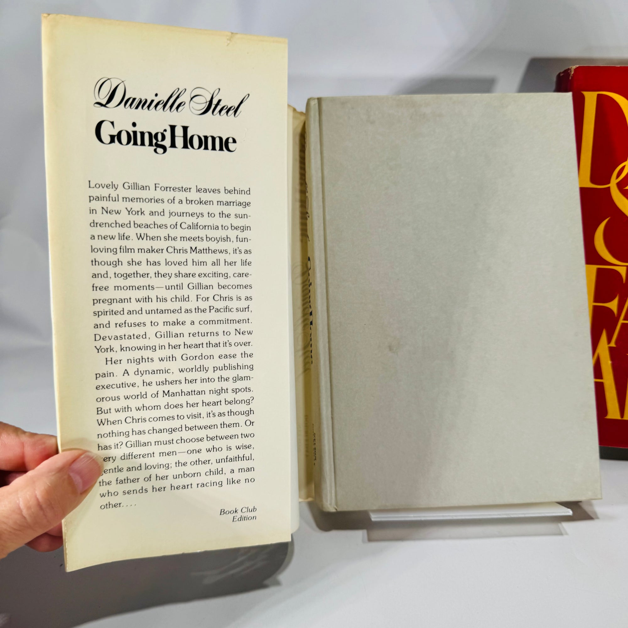 Danielle Steel Hardcover Book Bundle — Going Home (1973) & Family Album (1985) — Romance & Family Saga Fiction | Dust Jackets Included