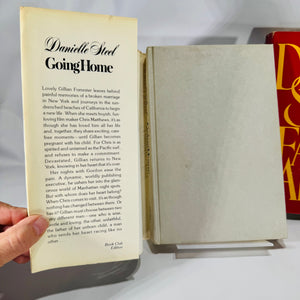 Danielle Steel Hardcover Book Bundle — Going Home (1973) & Family Album (1985) — Romance & Family Saga Fiction | Dust Jackets Included