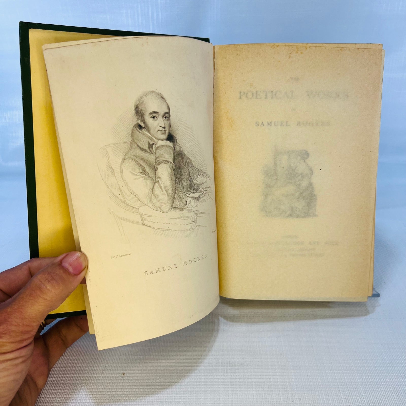 The Poetical Works of Samuel Rodgers George Routledge and Sons