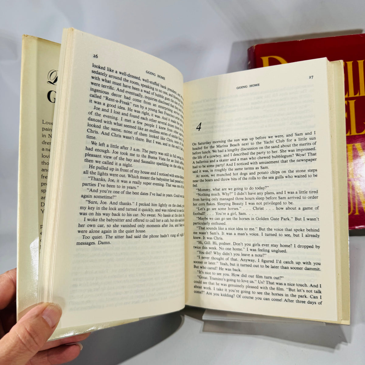 Danielle Steel Hardcover Book Bundle — Going Home (1973) & Family Album (1985) — Romance & Family Saga Fiction | Dust Jackets Included