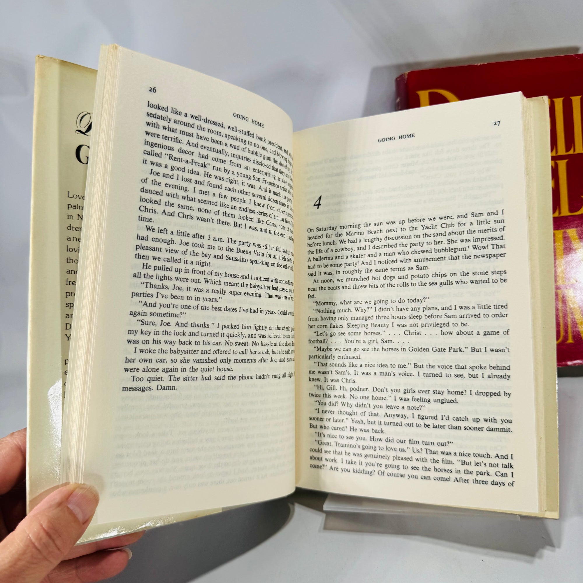 Danielle Steel Hardcover Book Bundle — Going Home (1973) & Family Album (1985) — Romance & Family Saga Fiction | Dust Jackets Included