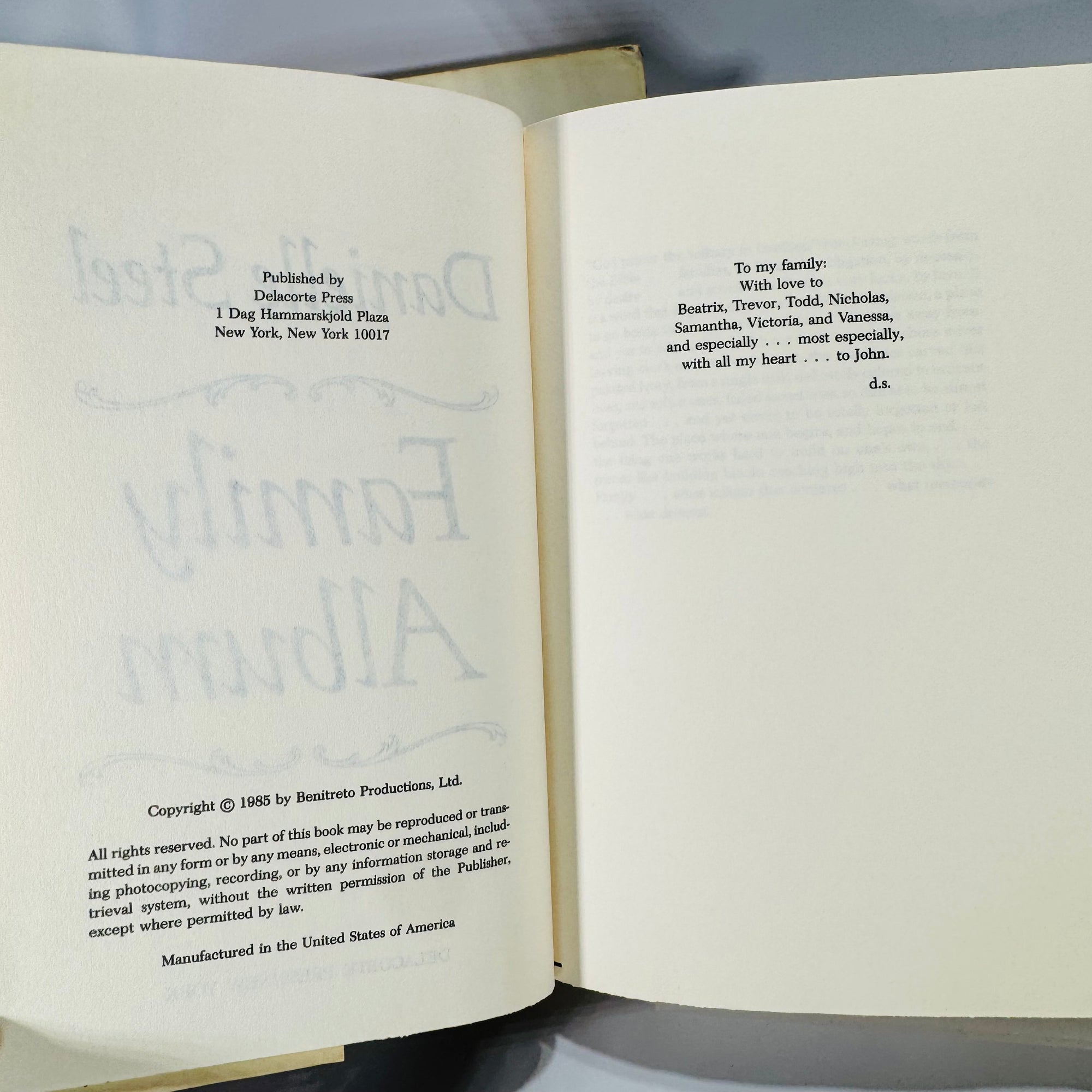 Danielle Steel Hardcover Book Bundle — Going Home (1973) & Family Album (1985) — Romance & Family Saga Fiction | Dust Jackets Included