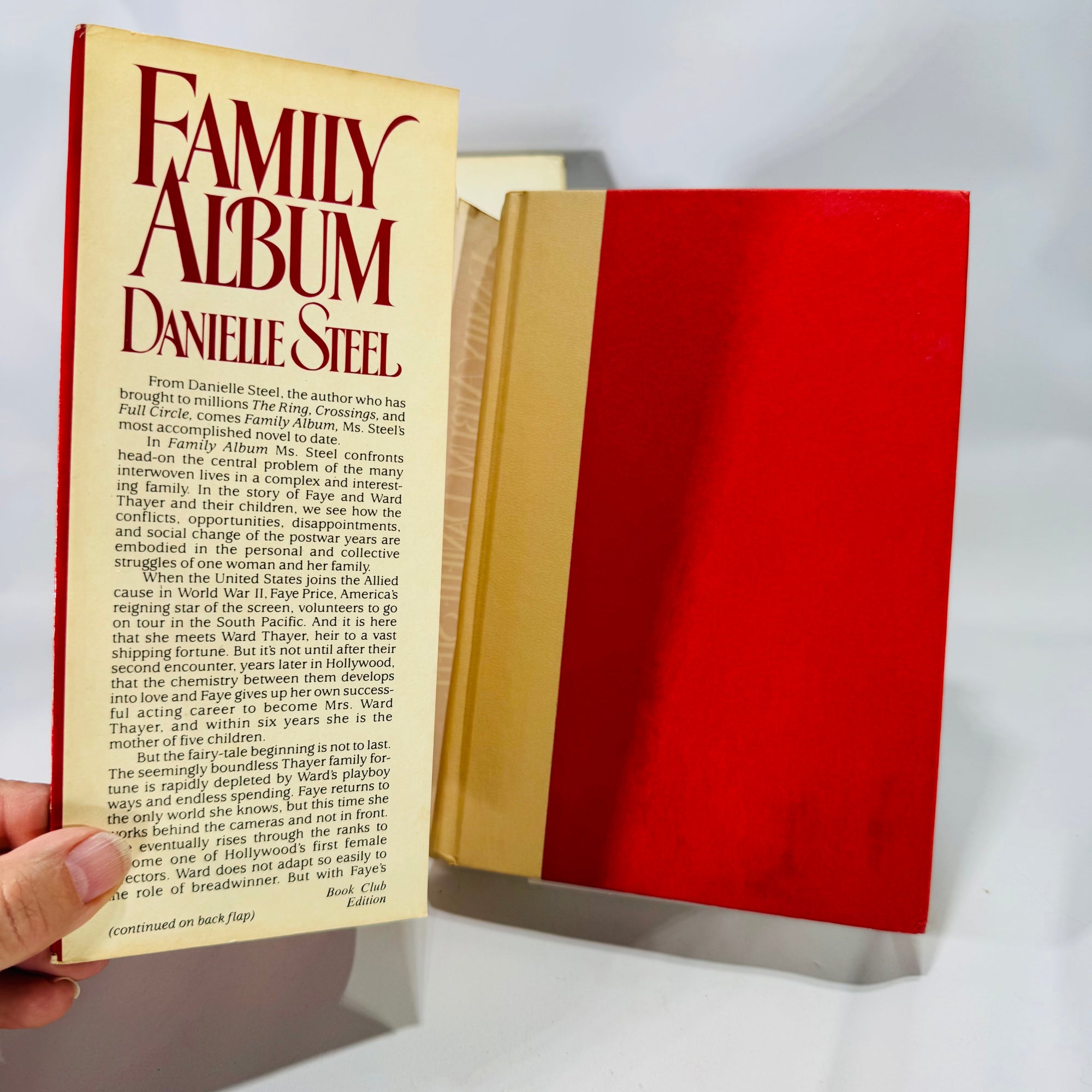 Danielle Steel Hardcover Book Bundle — Going Home (1973) & Family Album (1985) — Romance & Family Saga Fiction | Dust Jackets Included