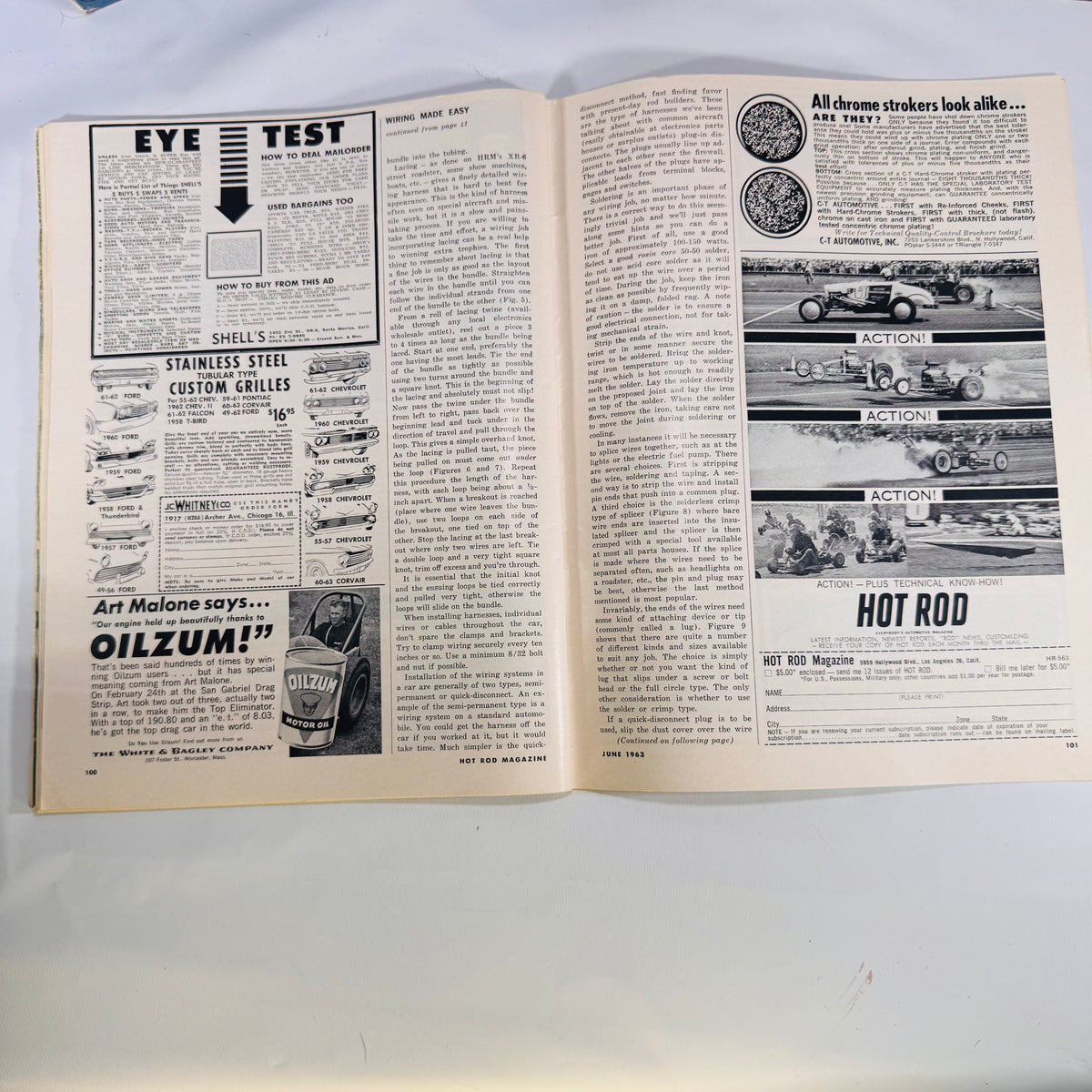 Three Vintage Hot Rod Magazines (1963 & 1970) – Classic Automotive History
