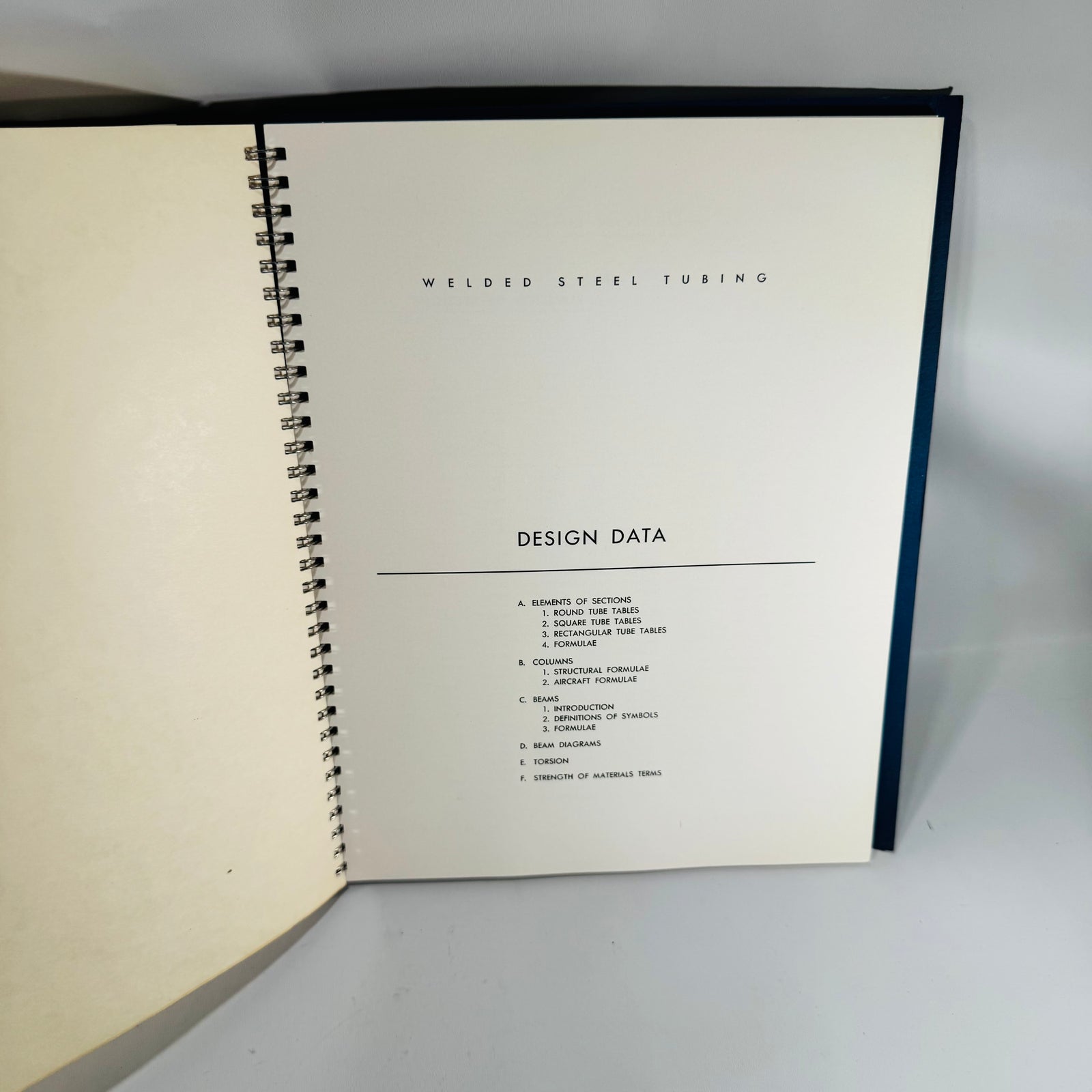 Handbook of Welded Steel Tubing Bundle — Carbon Steel & Stainless Steel Technical Reference Set | Formed Steel Tube Institute | Vintage