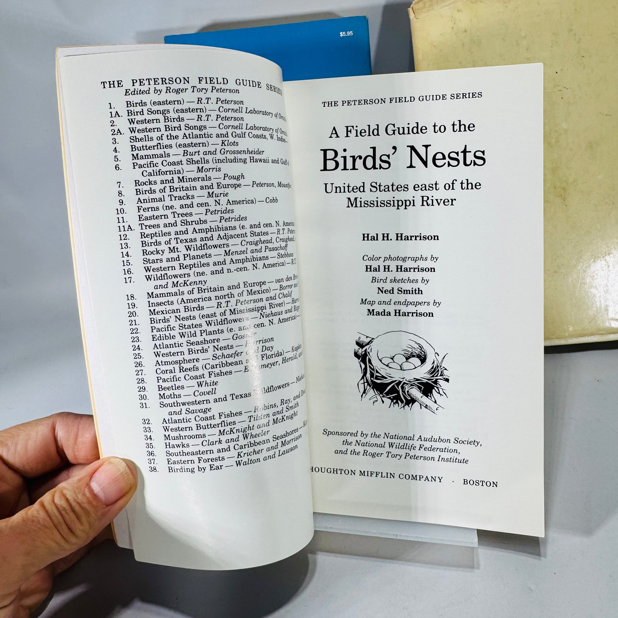 Nature Field Guide Bundle — Birds’ Nests, Insects & Trees of North America — Illustrated Identification Guides (1968–1975) | Natural History