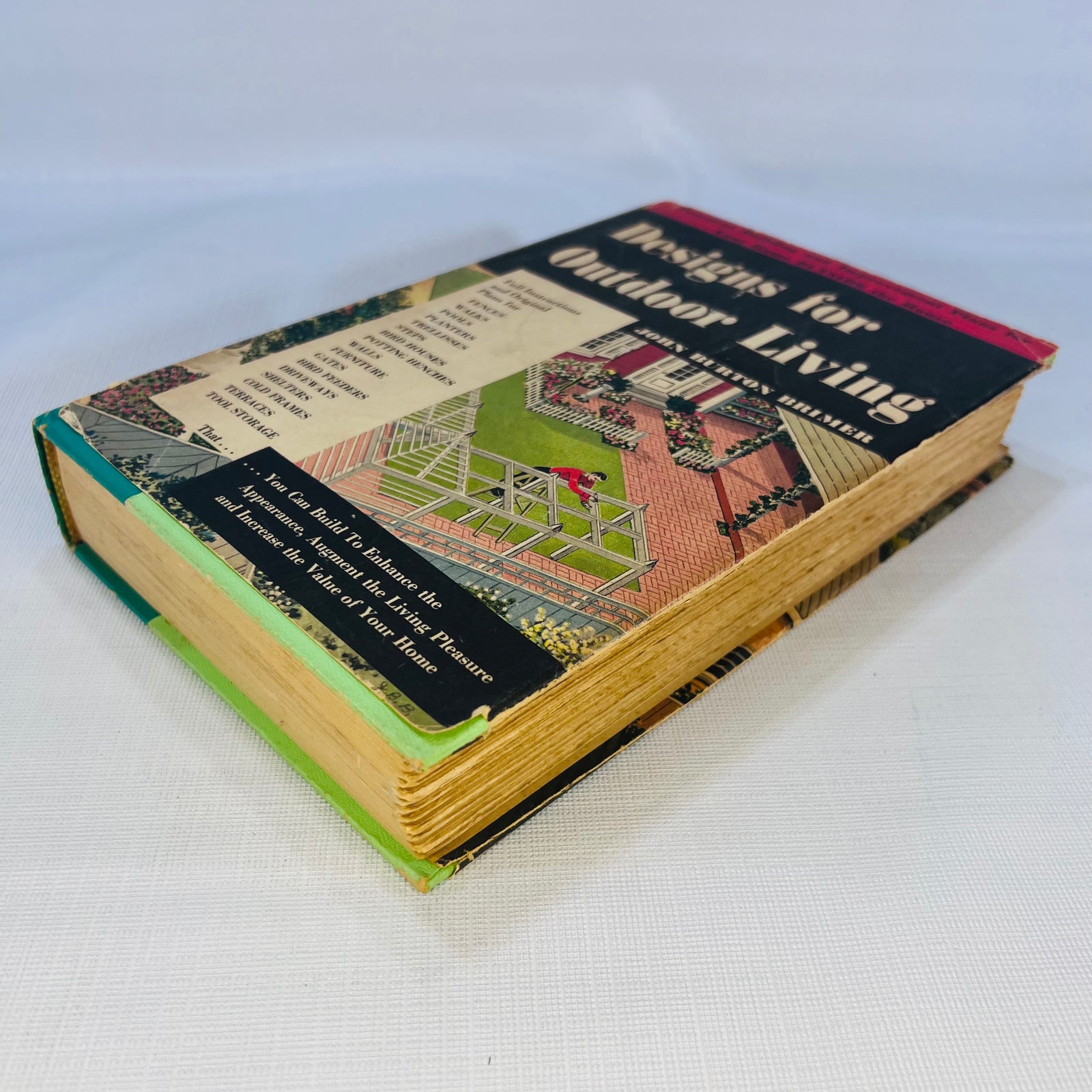 Designs for Outdoor Living by John Burton Brimer 1959 An American Garden Guild Book