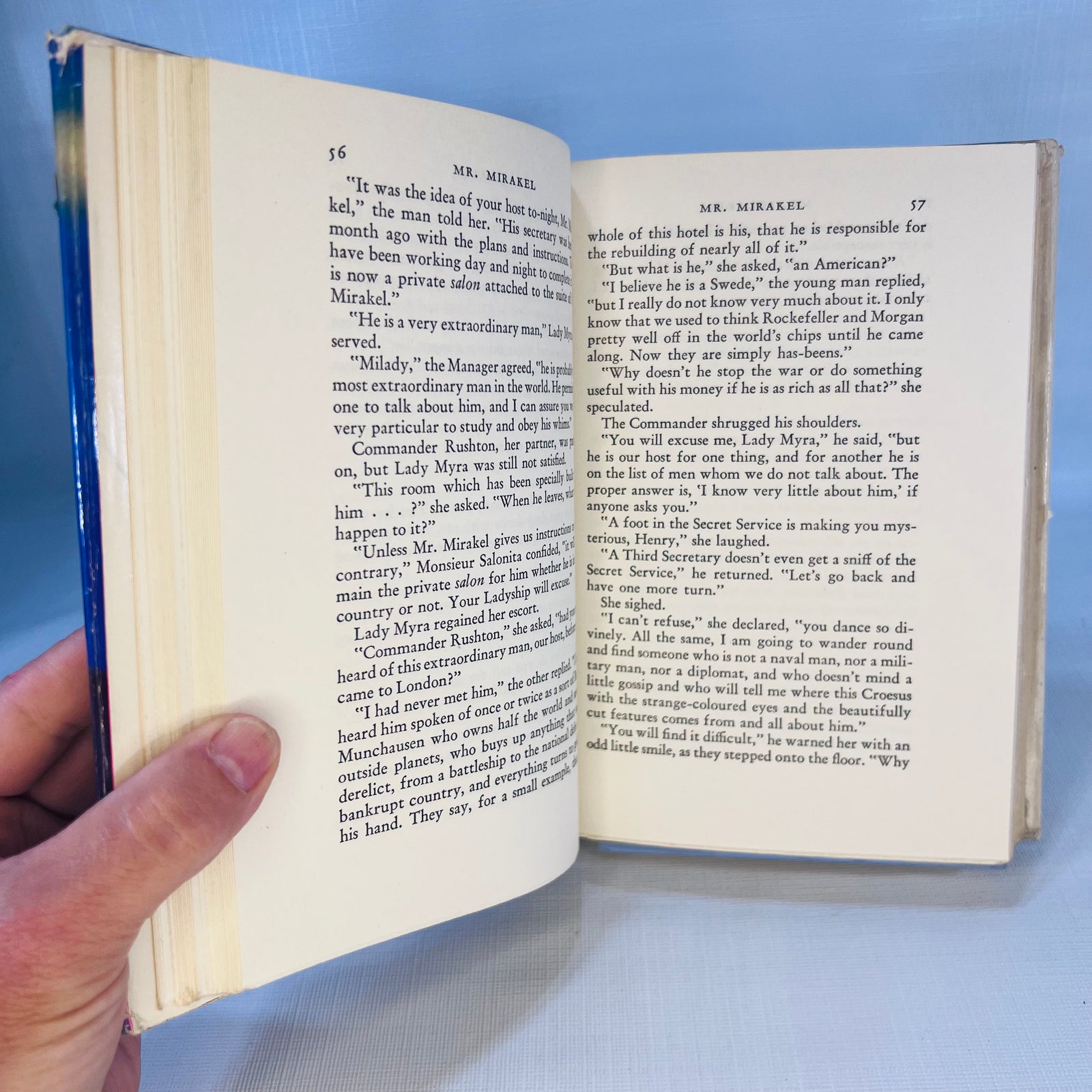 Mr. Mirakel by E. Phillips Oppenheim 1943 First Edition by Little Brown and Company