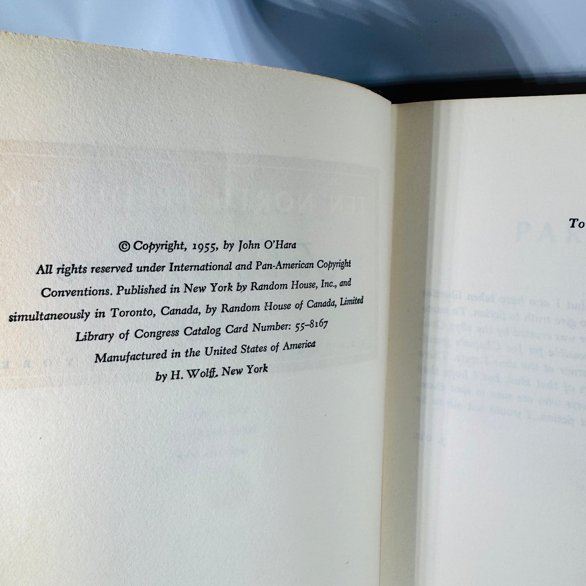 Mid-Century Fiction Duo — Ten North Frederick (1955) + Parrish (1958) — John O’Hara & Mildred Savage | Hardcover Bundle, Mid-Century Fiction