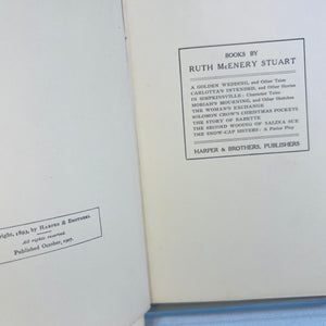 The Woman's Exchange by Ruth McEnery Stuart Harper & Brothers 1907