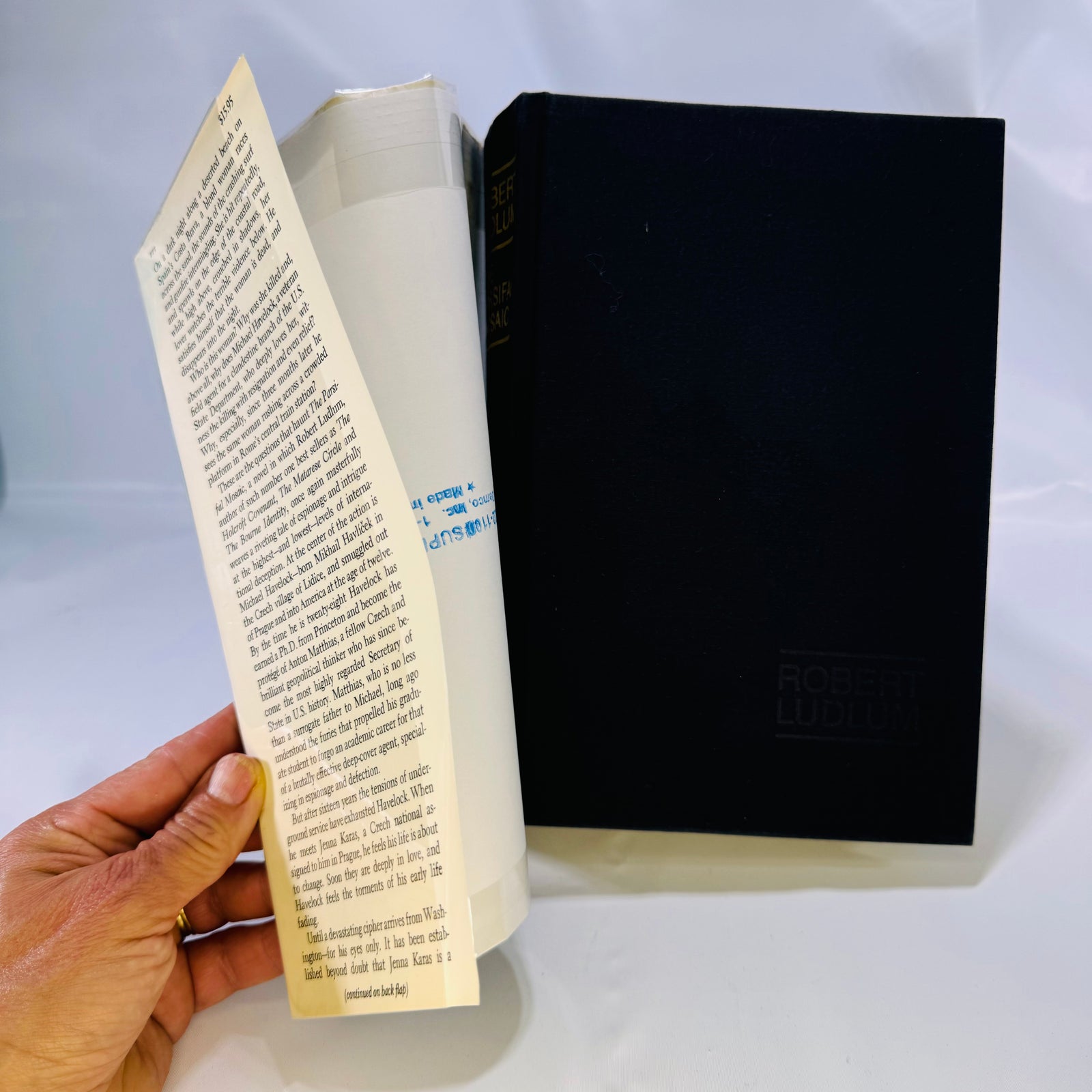 The Parsifal Mosaic by Robert Ludlum 1982 First Edition Random House