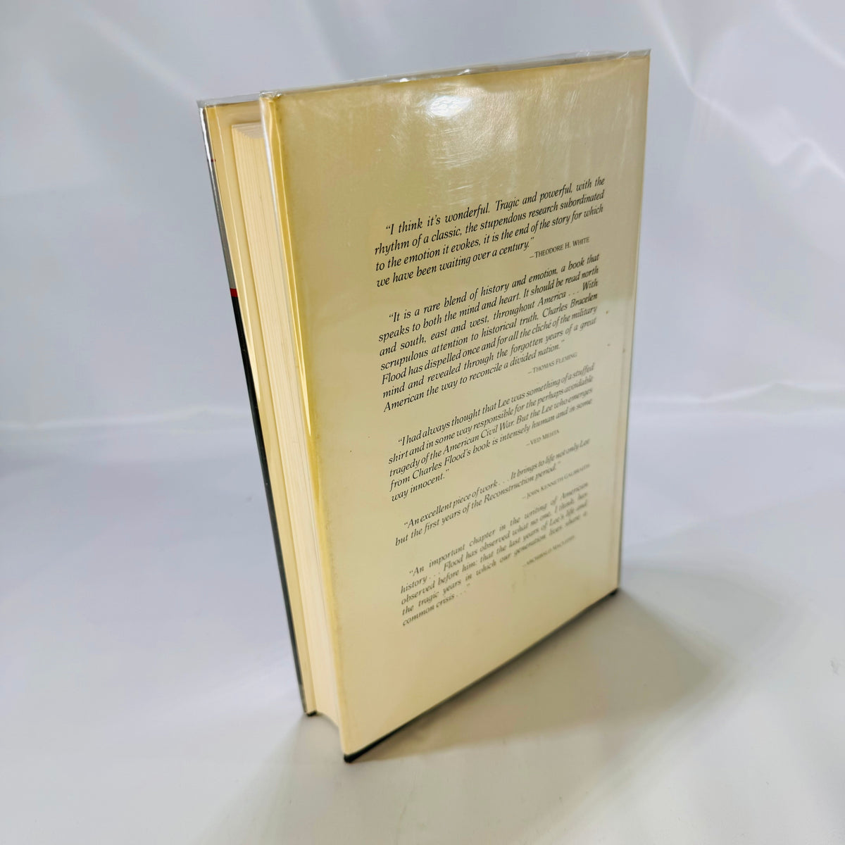 Lee the Last Years by Charles Bracelen Flood 1981 First Edition Houghton Mifflin Harcourt