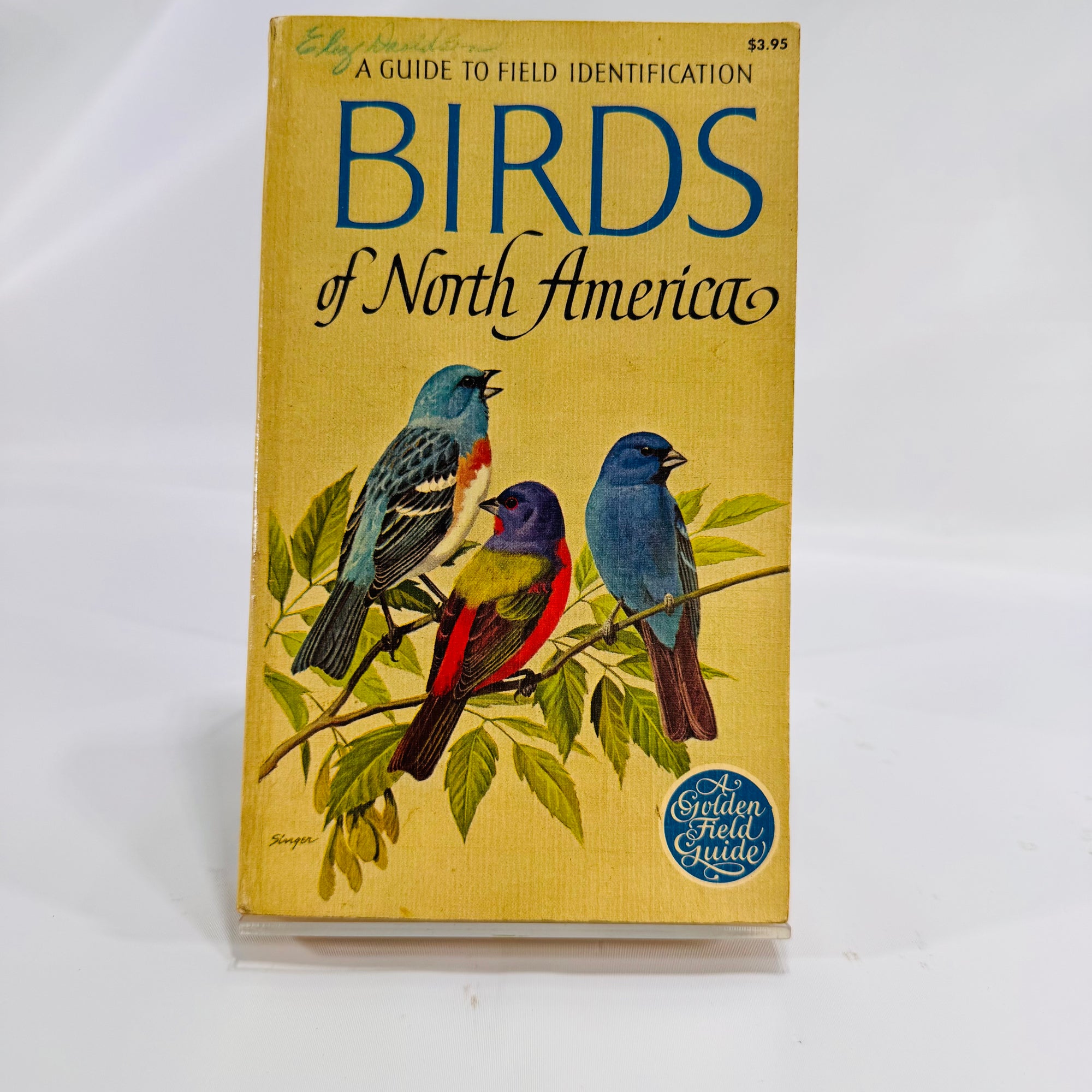 A Field Guide to Identification Birds of North America by Chandler Robbins 1966 Vintage Book