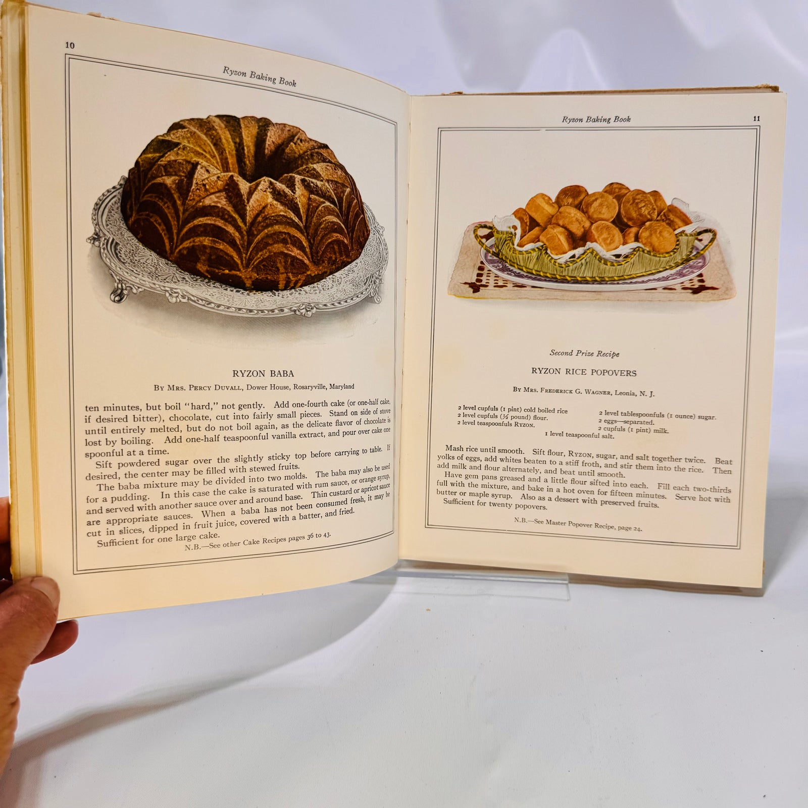 Ryzon Baking Book by Marion Harris Neil 1916 General Chemical Company