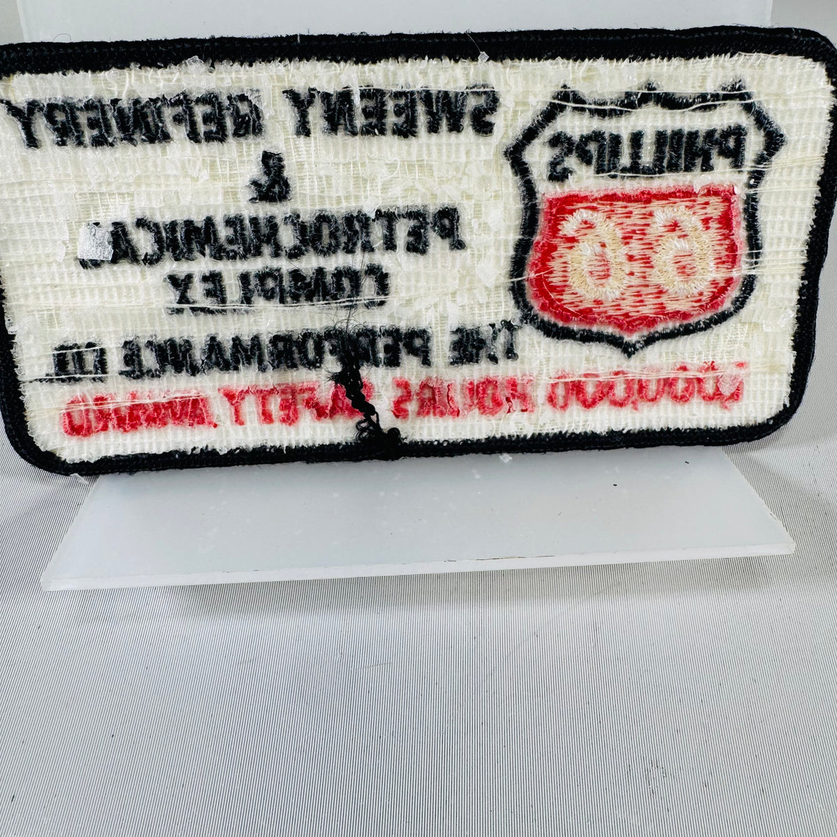Vintage Phillips 66 Sweeny Complex Safety Award Patch Bundle, 1985 Set