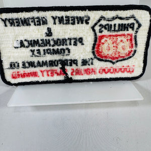 Vintage Phillips 66 Sweeny Complex Safety Award Patch Bundle, 1985 Set