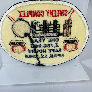 Vintage Phillips 66 Sweeny Complex Safety Award Patch Bundle, 1985 Set