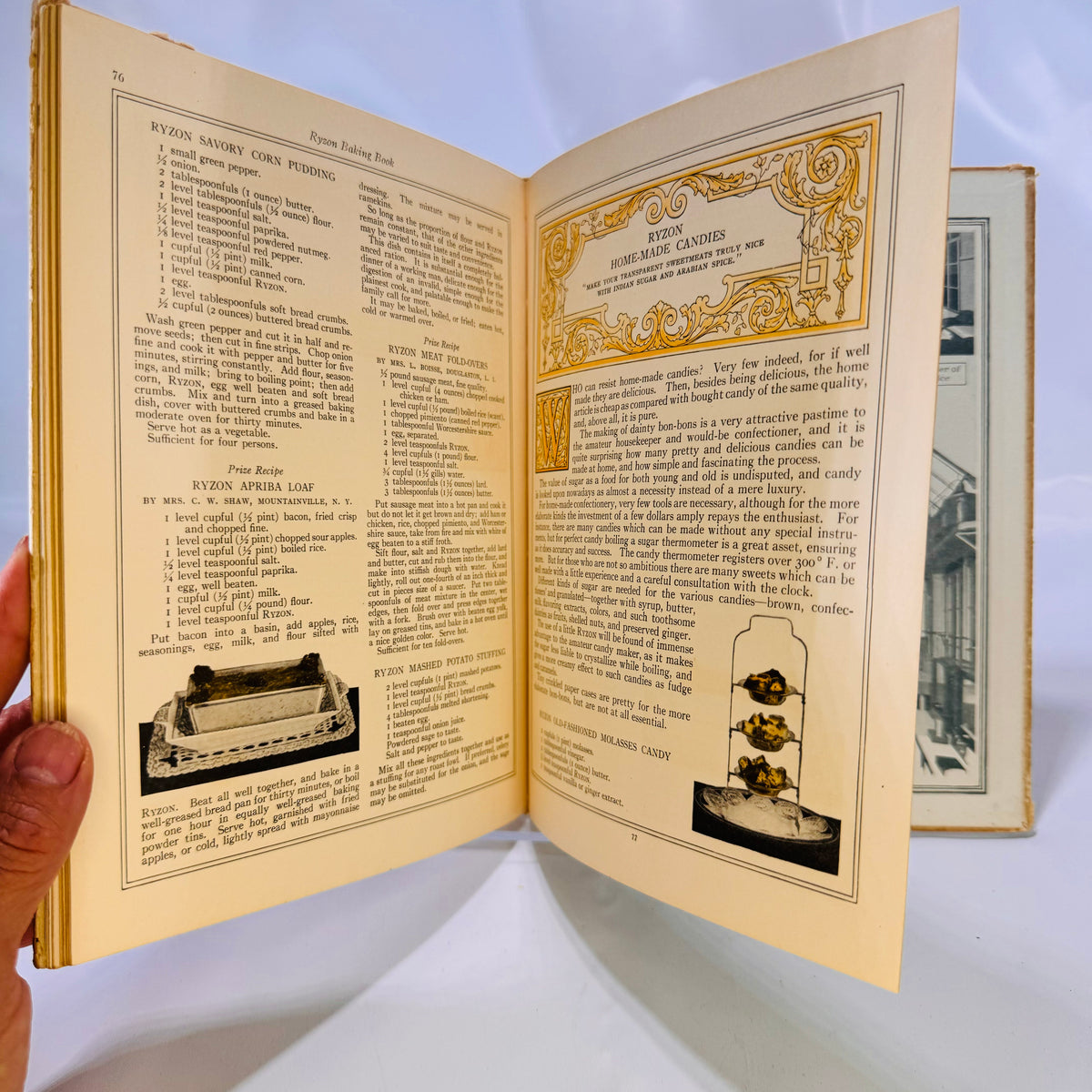 Ryzon Baking Book by Marion Harris Neil 1916 General Chemical Company