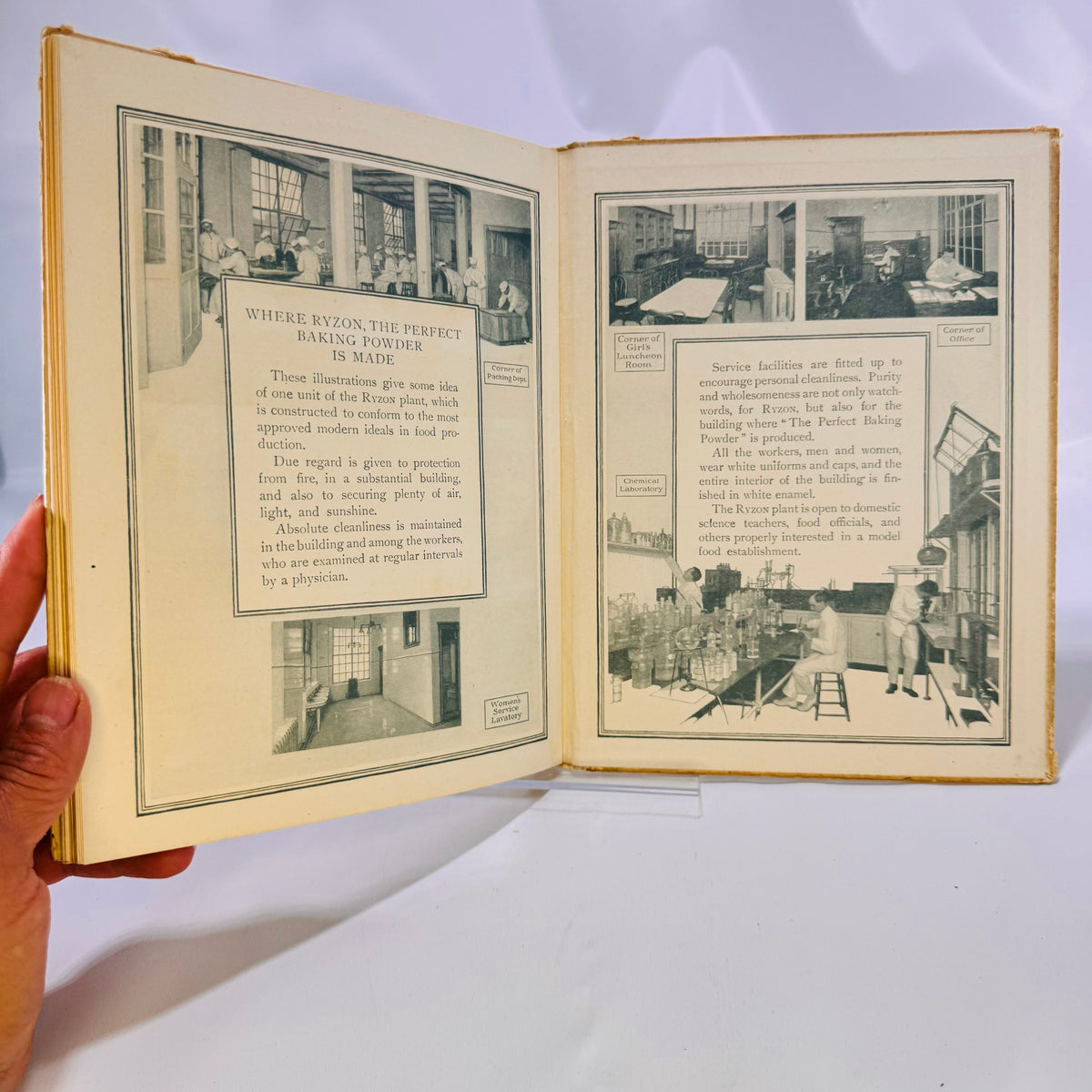 Ryzon Baking Book by Marion Harris Neil 1916 General Chemical Company