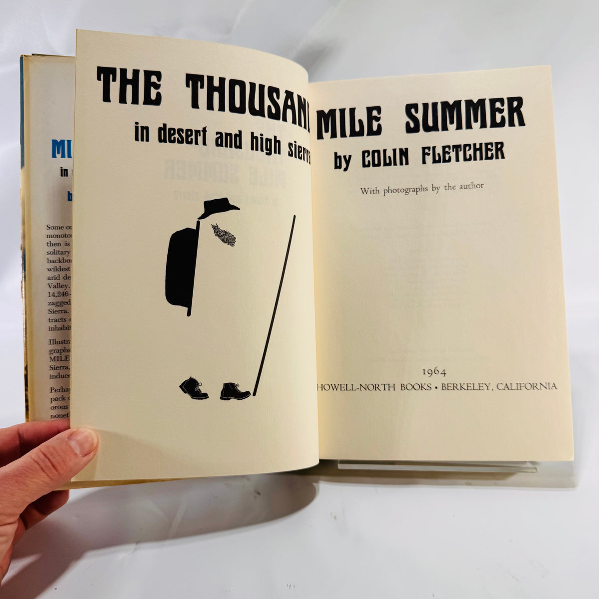 The Thousand-Mile Summer: In Desert and High Sierra by Colin Fletcher (1969) – A Trailblazing Tale of Solitude, Stride, and Sierra Sky